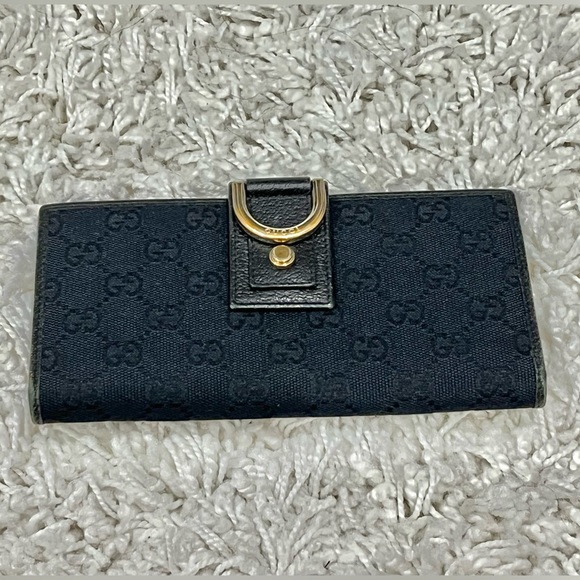 Gucci Abbey Monogram Wallet - Picture 1 of 9